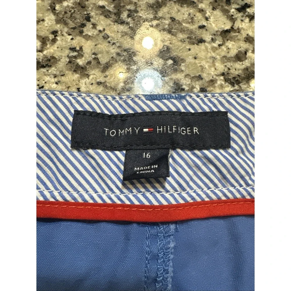 New Tommy Hilfiger Boy's Slim Size 16 Blue 100% Cotton Pants/Jeans Retail‎ $44
